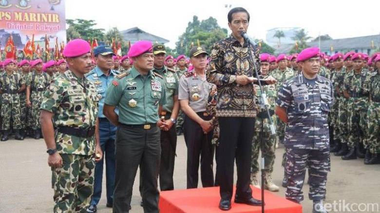 Debat ke-4 Capres, Jokowi Sang Panglima Tertinggi TNI