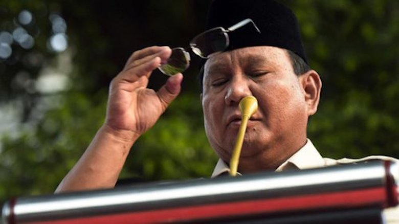 Adil kepada Prabowo