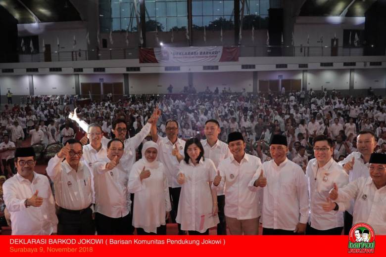 Khofifah Alihkan Dukungan Melalui Barkod Jokowi