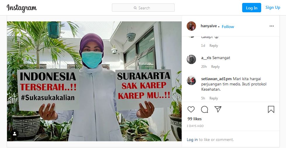 #IndonesiaTerserah, “Surakarta Sak Karep-Karepmu!”