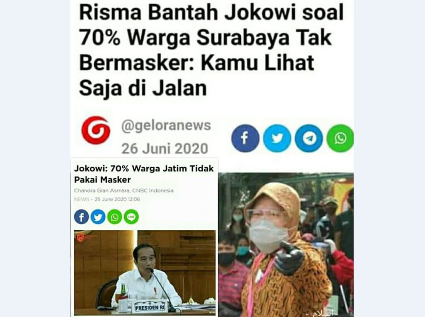 Ada Apa dengan Risma? Berani Bantah Khofifah hingga Jokowi!