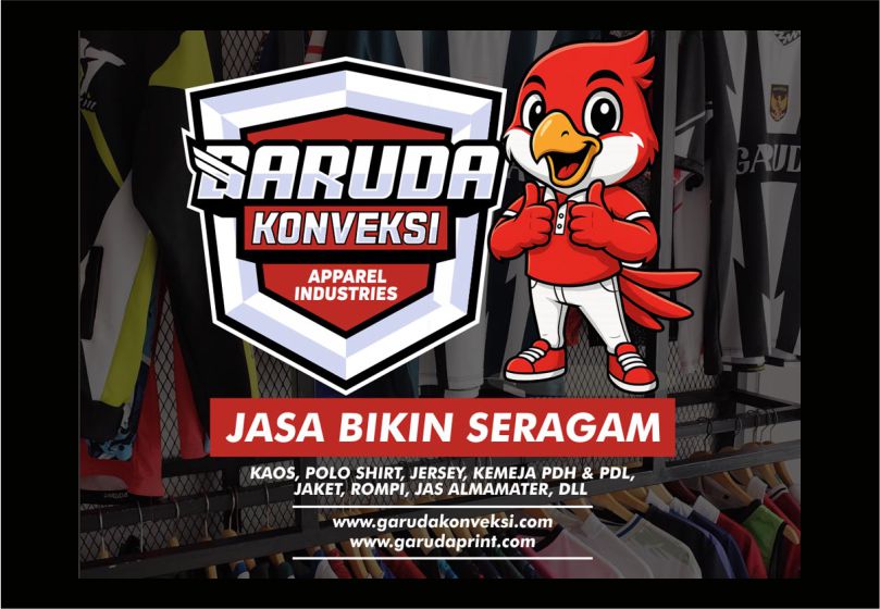 Garuda Konveksi, Tempat Bikin Seragam yang Paham Kebutuhan dan Identitas Pelanggannya