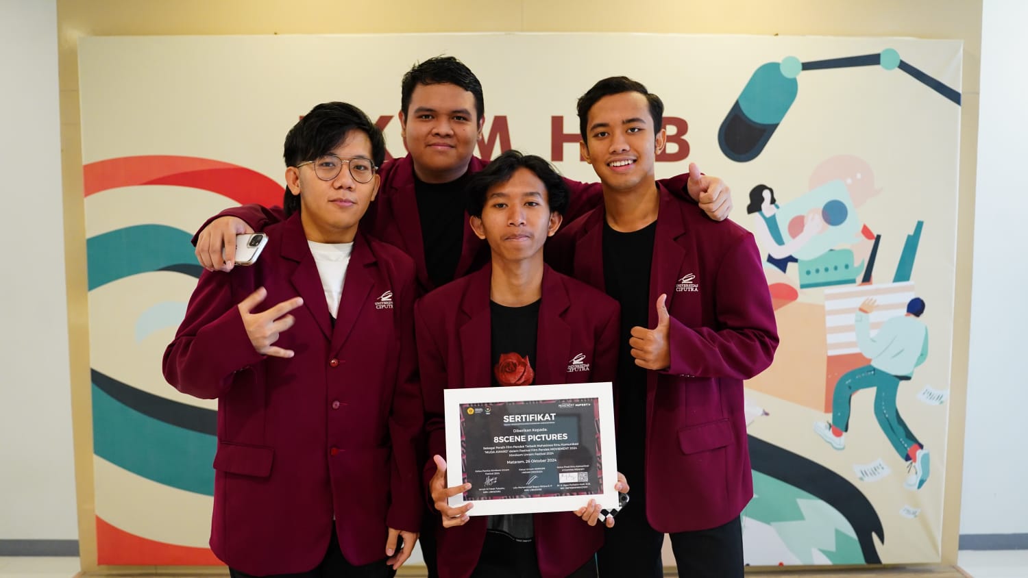 Kreator Konten Surabaya Ali Azhar Berbagi Pengalaman Debut sebagai Crew Film Hingga Talent