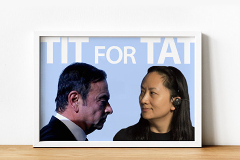 "Tit-for-Tat" di Bidang Hukum, Kasus Nissan dan Huawei