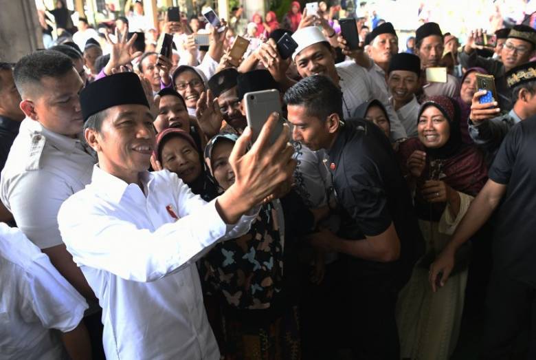 Jokowi Maksimalkan Momentum Kampanye di Banten