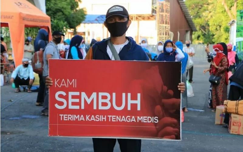 Kesembuhan Pasien Covid-19 di Indonesia Terus Meningkat