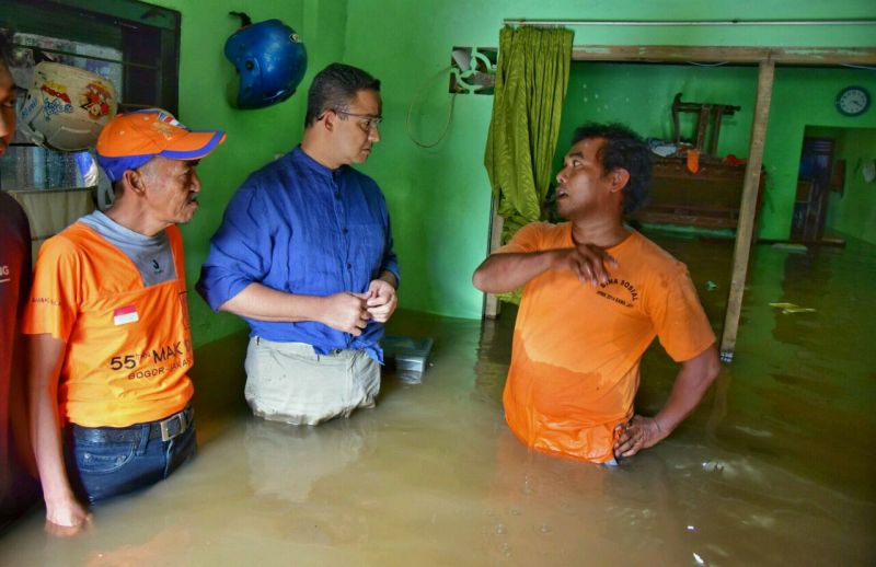 Anies Jengah Kerap Dibandingkan dengan Ahok Soal Banjir Jakarta