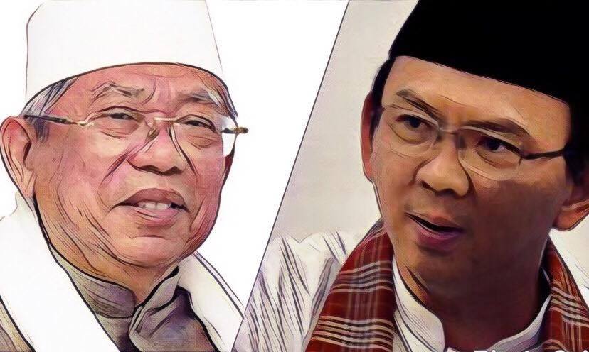 Beban Berat Jokowi, Ma’ruf Amin Bakal Diganti Ahok?