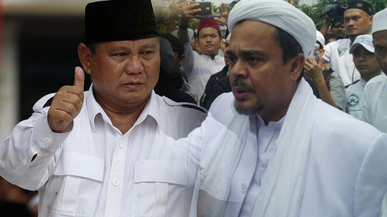Prabowo dalam Bayangan Riziek Shihab