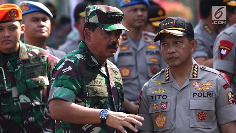 Hati-hati Upaya Adu Domba TNI-Polri lewat Pidato Politik!