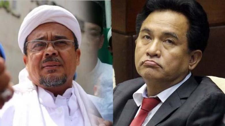 Yusril Ungkap Keraguan Rizieq Shihab terhadap Keislaman Prabowo