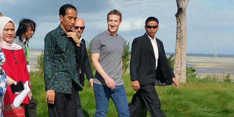 Jokowi, Facebook dan Twitter