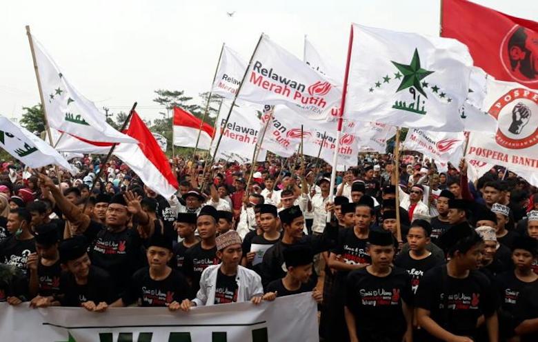 ‘Banten 01 Wae’, TKN Sukses Menggelar Kampanye Terbuka di Banten