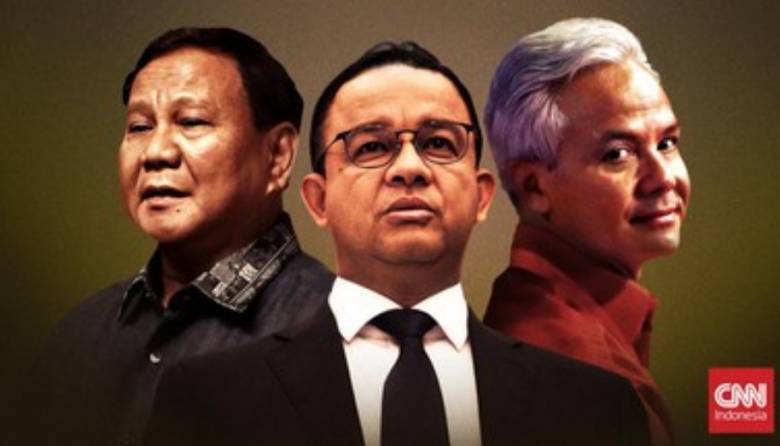 Antara Anies, Ganjar, Prabowo dan Jokowi