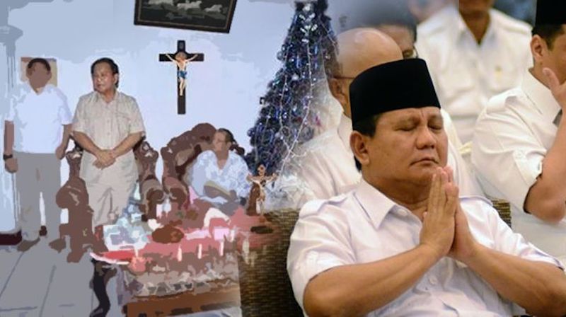 Masalahnya Dimana Kalau Prabowo Ikut Merayakan Natal?