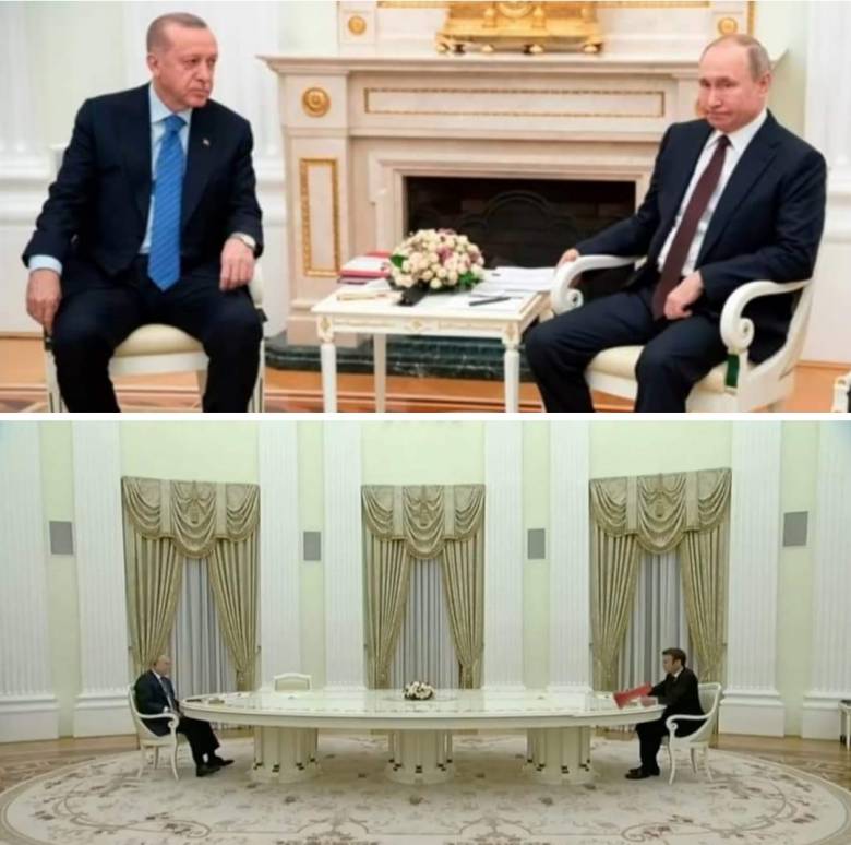 Antara Putin, Macron dan Erdogan