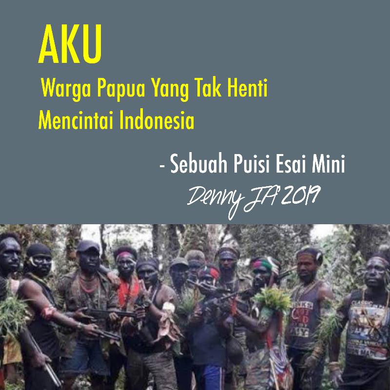Aku, Warga Papua Yang Tak Henti Mencintai Indonesia