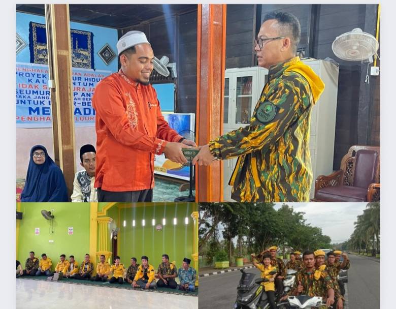 Kali Kedua Kunjungi Kampar, AMPG Riau Kembali Waqaf Puluhan Mushaf Alqur'an