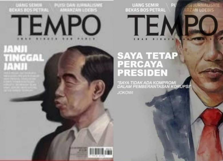 Klarifikasi Dua Sampul Majalah Tempo yang Kontroversial