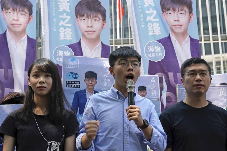 Joshua Wong, Demo Indonesia dan Wakil Rakyat