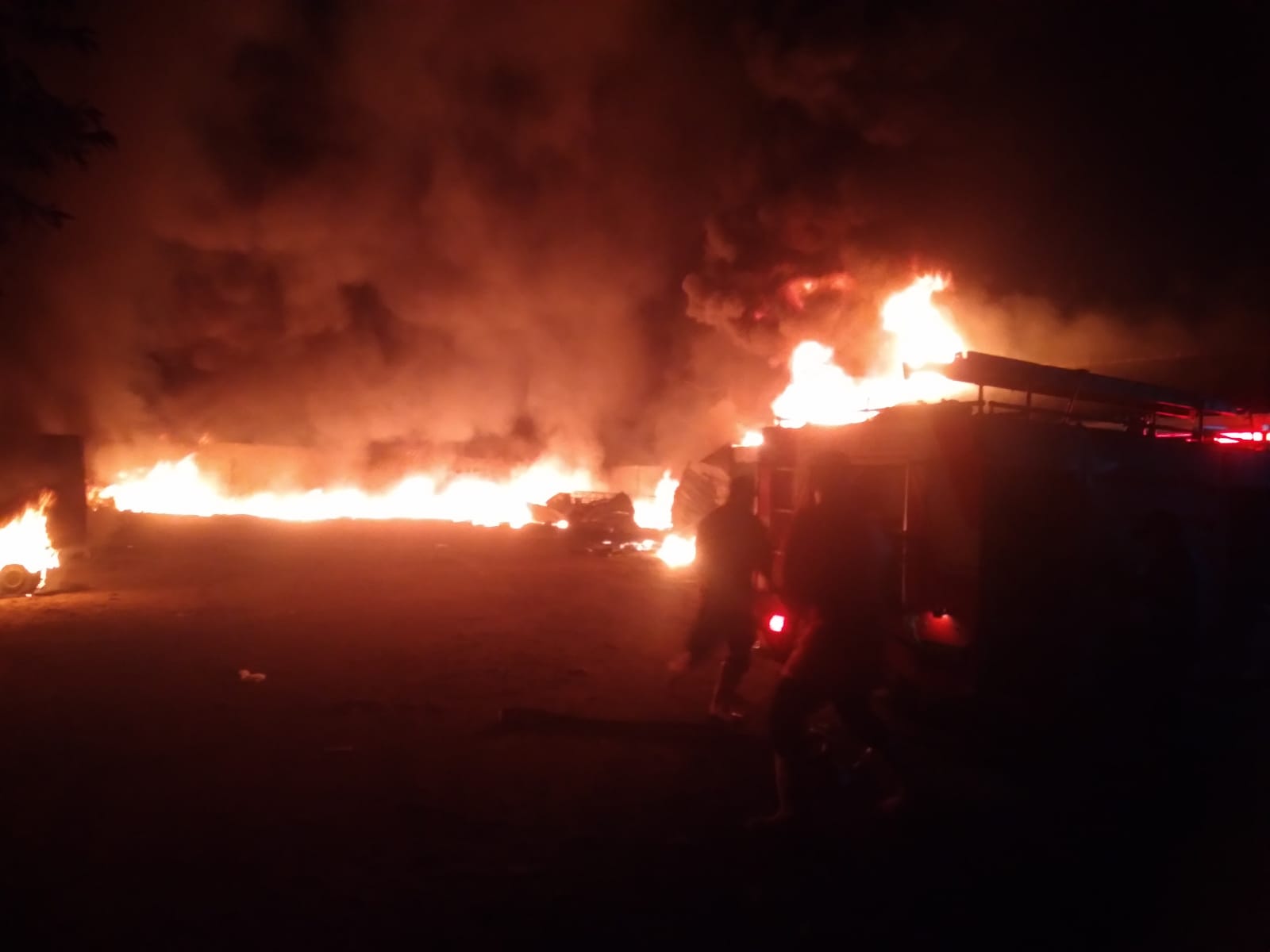 Gudang Penimbunan BBM Meledak di Natar Milik Oknum TNI, Polisi dan Sipil