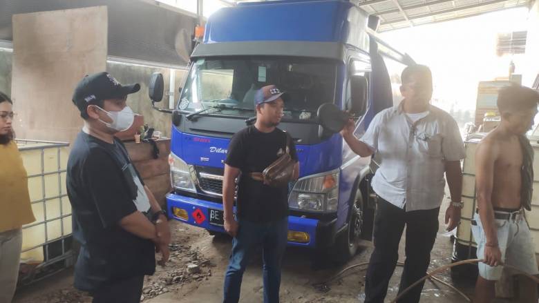 Polda Lampung Bersama Bph Migas RI Amankan Tengki Kerap Muat BBM Subsidi, Berkedok Penyalur BBM Non Subsidi