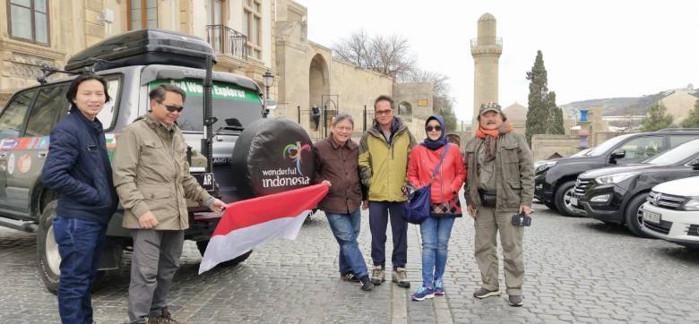 Tim Ekspedisi Indonesia Bawa Pesan Damai di Azerbaijan