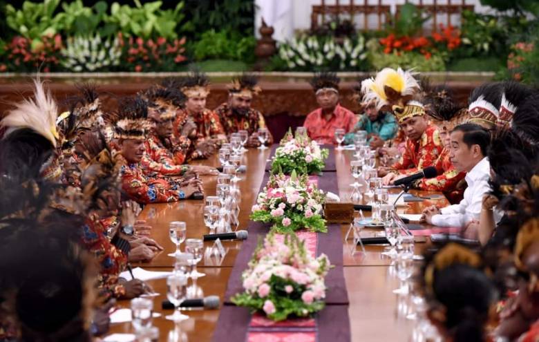 Presiden Jokowi Penuhi Aspirasi Tokoh Papua