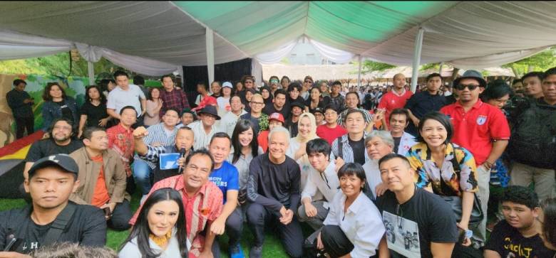 Ratusan Generasi Milenial di Sumatera Barat Deklarasi Dukung Ganjar