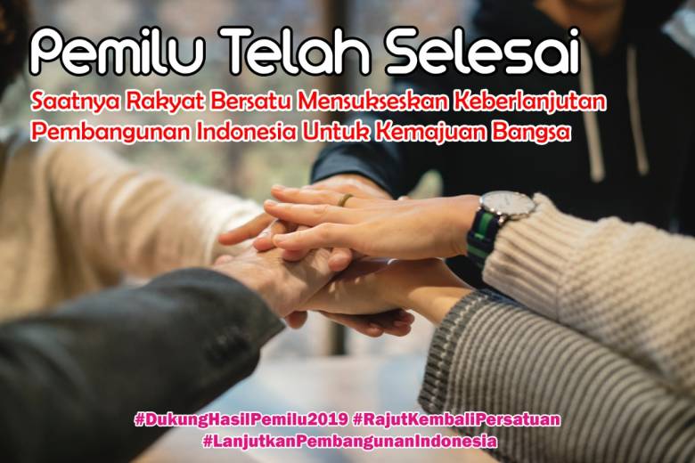 Kembali Bersatu Pasca Pemilu