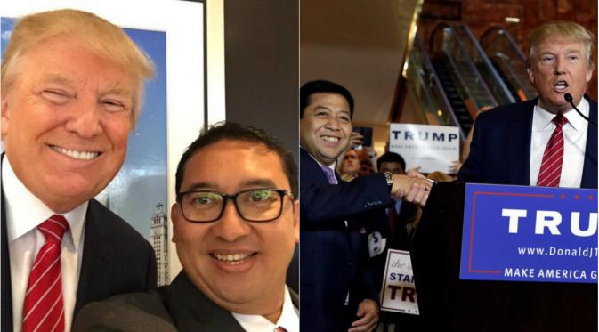 Selfie Bersama Trump, Terbukti Penciuman Politik Fadli dan Setya Tajam