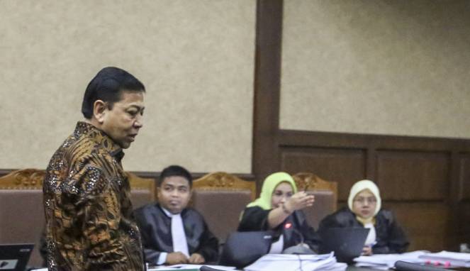 Perlawanan Terakhir Setya Novanto di Pengadilan