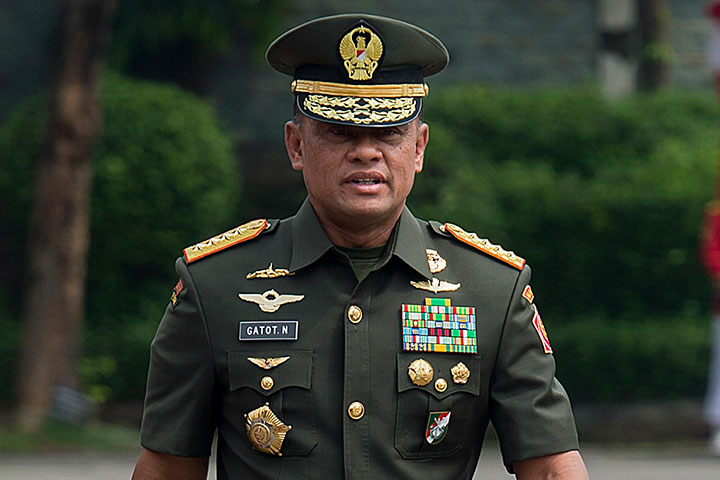 Tiga Lembaga Survei Ukur Popularitas Panglima TNI Gatot Nurmantyo
