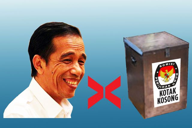 Mengungkap Kemungkinan Jokowi vs Kotak Kosong pada Pilpres 2019