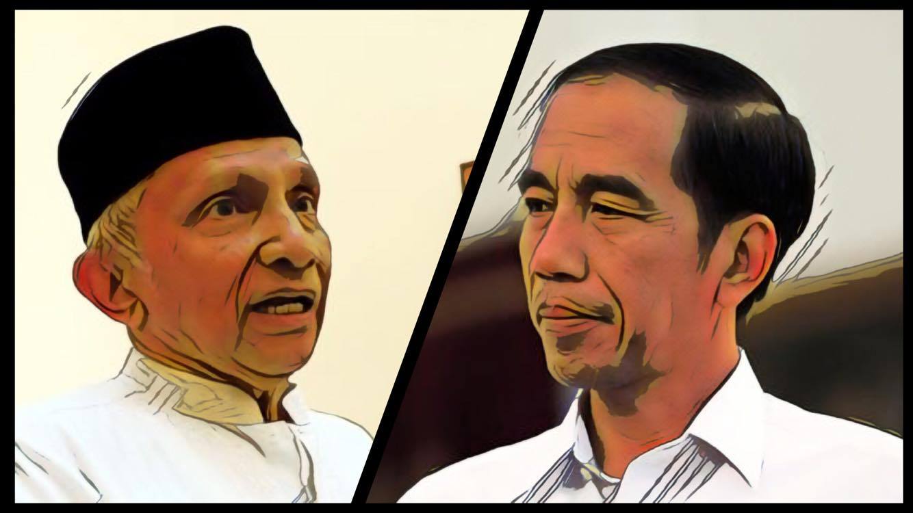 Di Balik Bencinya Amien Rais, Tersimpan Rindu pada Jokowi
