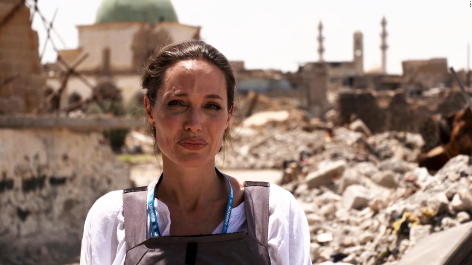 Arti di Balik Kunjungan "Si Cantik" Angelina ke Mosul, Irak