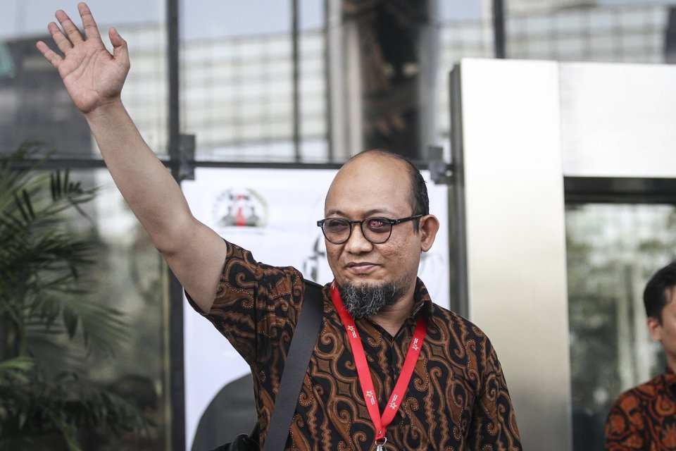 Novel Baswedan Menunggu Janji Presiden Jokowi