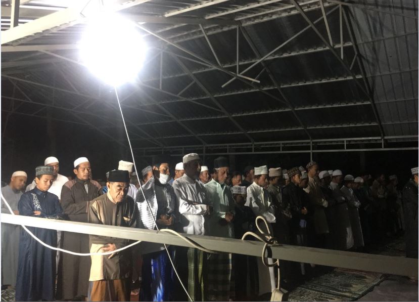 Masjid Cepat di Pengungsian Lombok